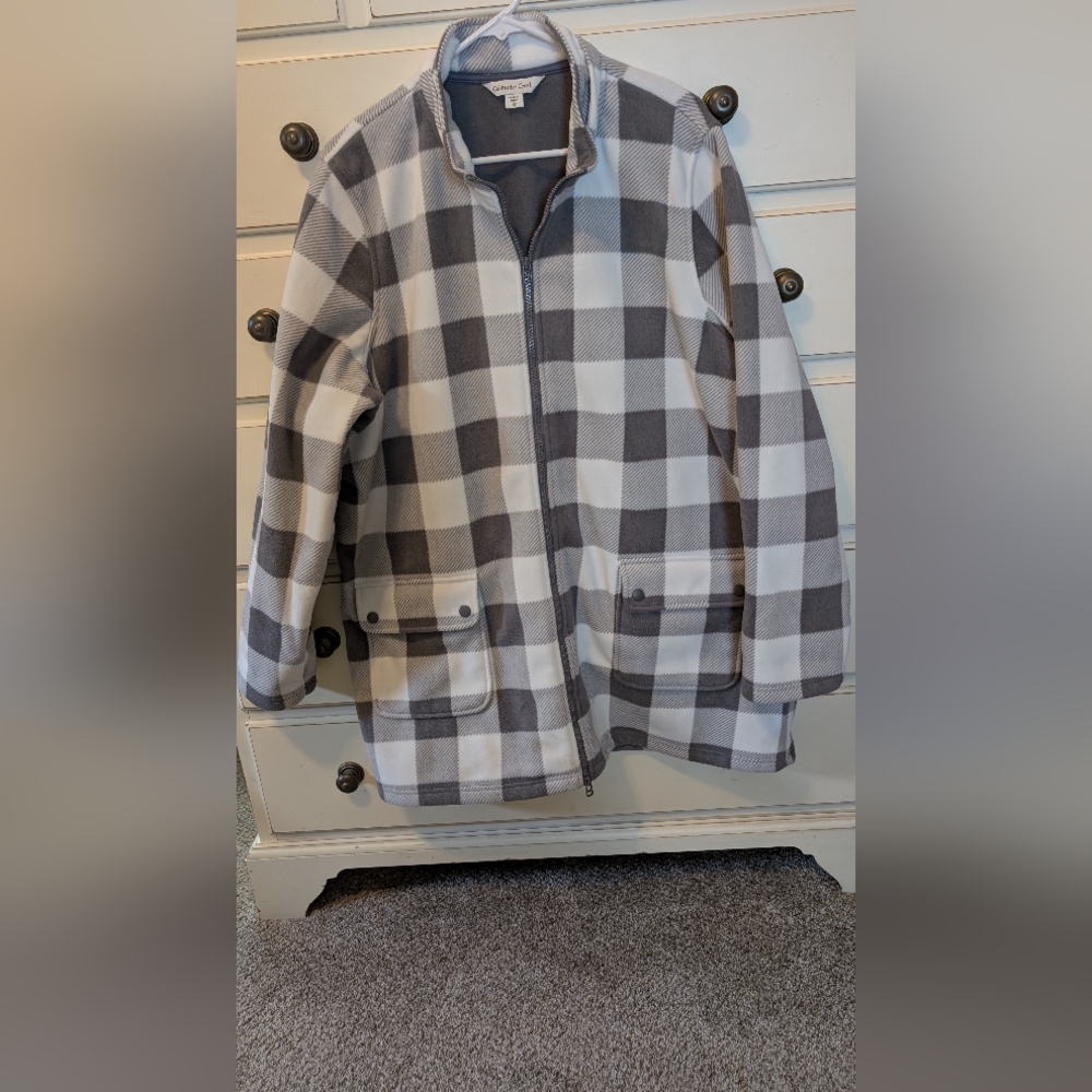 NWOT Coldwater Creek Fleece Coat Size 1X